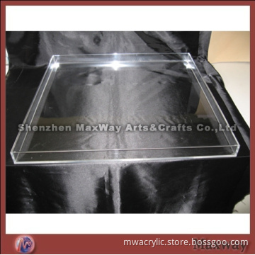 Small Clear High Grade Acrylic Tray